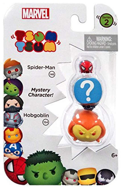 Tsum Tsum Marvel 3-Pack: Hobgoblin/Hidden/Spiderman Toy Figure