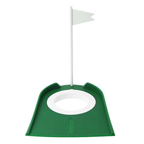 Magic and shell Golf Putting Cup Mat Golf Putting Hole and Flag Putting Practice Cup Practice Training Aid Golf Training Putters Mat Equipment Accessories