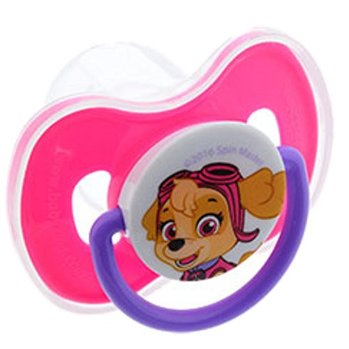 Paw Patrol pacifier with cover -- Pink   Skye