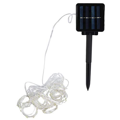 eecoo Solar String Lights Outdoor Waterproof Solar Lantern String Warm White Decorative Lights with 120LED and Shades for Patio Garden Gate Yard Party Wedding Christmas eecoo Solar String Lights Outdoor Waterproof Solar Lantern String Warm White Decorative Lights with 120LED and Shades for Patio Garden Gate Yard Party Wedding Christmas