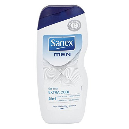 Sanex Shower gel 250ml Mens 2 in 1 Extra Cool