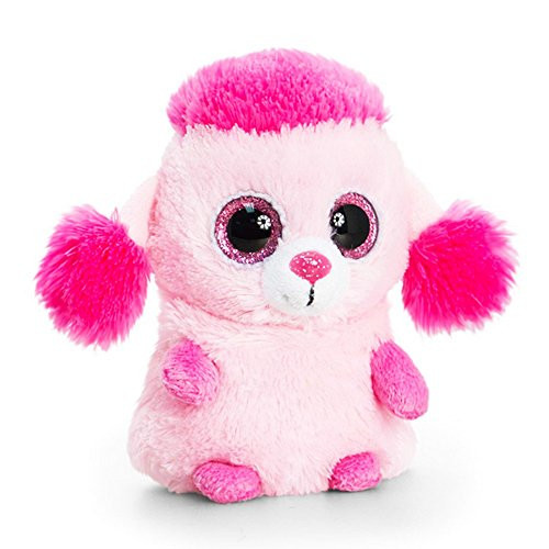 Keel Toys Mini Motsu 4in Pixie The Poodle Plush Toy  4in   Pink