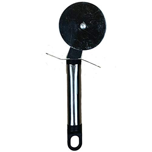 Pizza Cutter - Pizza Wheel Cutter - Pizza Slicer Stainless Pizza Cutter - Handle Pizza Cutter - Pizza Cutter And Slicer - Metal Pizza Cutter Roller - Stainless Steel Pizza Slicer - Quick Pizza Cutter