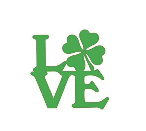 WickedGoodz Custom Irish Love Vinyl Decal - Irish Car Sticker for Tumblers Laptops or Car Windows WickedGoodz Custom Irish Love Vinyl Decal - Irish Car Sticker for Tumblers Laptops or Car Windows