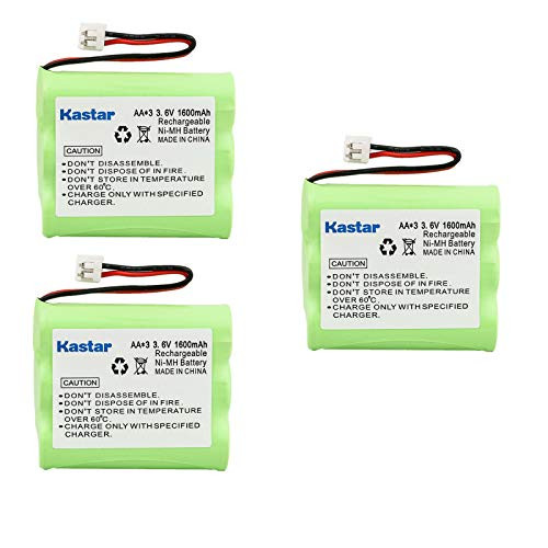 Kastar 3-Pack Battery Replacement for AT and T 2320 2322 2325 2355 2365 2366 2375 2385 2414 2415 3300 3301 6100 6200 8050710000 8200 8210 8220 8241 8243 91076 9210 9230 9257 9301