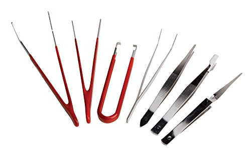 Performance Tool 1499 7pc Tweezer Set