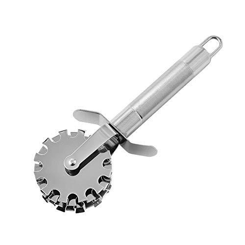 5-Wheel Rolling Meat Tenderizer Handheld Stainless Steel Kitchen Meat Tenderizing Tool for Tendering Steak Beef Pork