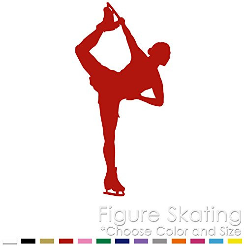 Figure Skating Dance on Ice Vinyl Decal Sticker  FS-04