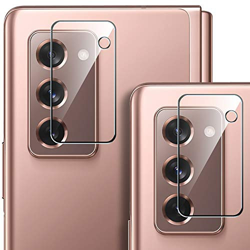 2 Pack  Aeska Camera Lens Protector for Samsung Galaxy Z Fold 2 Tempered Glass  High Definition  Scratch Resistant  Case Friendly   Anti-Scratch  Camera Protector for Samsung Galaxy Z Fold 2