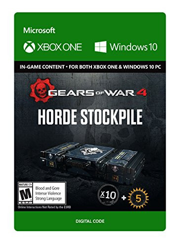 Gears of War 4  Horde Booster Stockpile - Xbox One   Windows 10 Digital Code