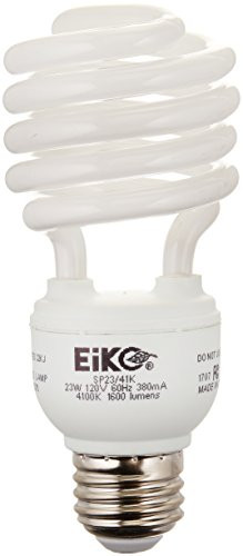 Eiko SP23/41K 23W 120V 4100K Spiral Shaped Halogen Bulbs