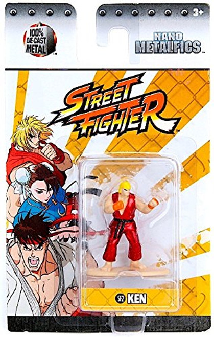 DieCast Street Fighter Nano Metalfigs Ken 1.5-Inch Figure SF2