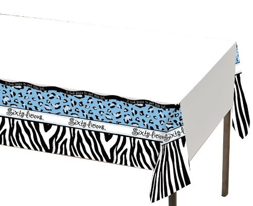Creative Converting Sixty-Licious Plastic Banquet Table Cover 54 by 108-Inch Creative Converting Sixty-Licious Plastic Banquet Table Cover 54 by 108-Inch
