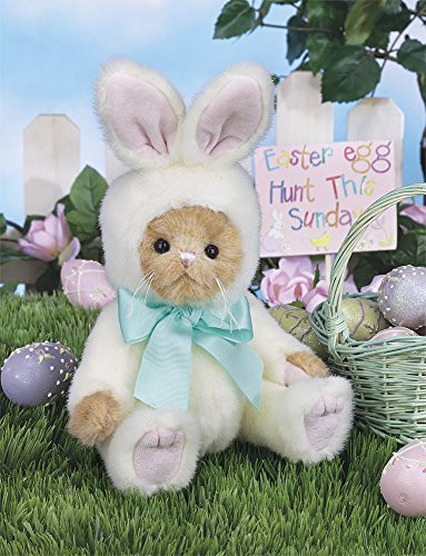 Bearington Collection Beary Harey Dressed As The Easter Bunny Teddy Bear Stuffed Animal Toy, 10"