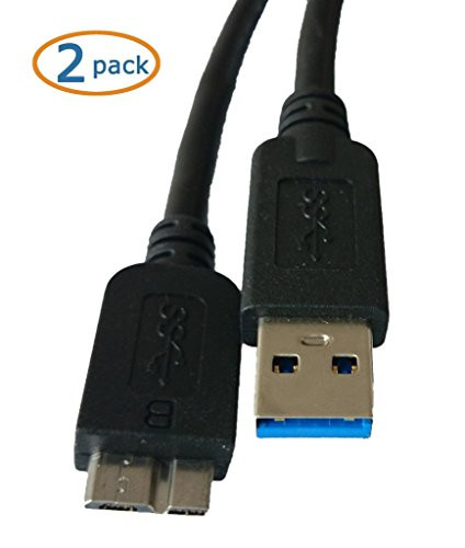 (2 Pack) USB 3.0 Data Sync Charger 21-pin Cable for Samsung Galaxy S5, Galaxy Note 3 N9000, Galaxy Tab Note Tab Pro 12.2