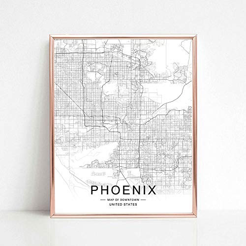 Phoenix City Map Downtown Map Phoenix Street Wall ArtCity Road Art Phoenix City Map Office Wall Hanging Workplace Wall Decor 8x10 inch No Frame Phoenix City Map Downtown Map Phoenix Street Wall ArtCity Road Art Phoenix City Map Office Wall Hanging Workplace Wall Decor 8x10 inch No Frame