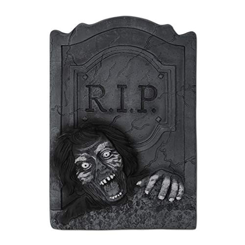 Beistle Zombie RIP Tombstone 21-Inch by 13-1 2-Inch