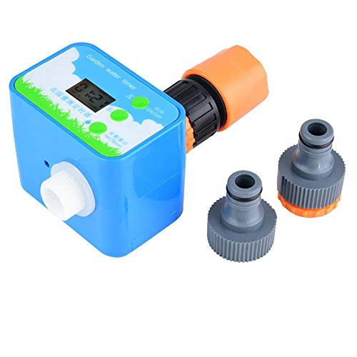 CHICIRIS Irrigation Timer Electronic Automatic Garden Irrigation Timer Hose Faucet Timer Irrigation Sprinkler Timer Garden Yard Lawn Irrigation Watering Plant System