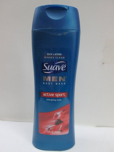 Suave Men Body Wash - Active Sport - 12 oz - 2 pk