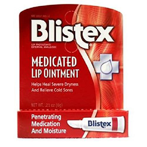 Product Of Blistex Medicated Lip Ointment  Red  Count 1 - Lip Balm   Grab Varieties  and  Flavors