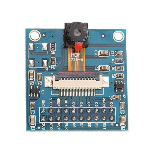 MonkeyJack OV7725 QVGA Camera Module with Adapter Board for Robot