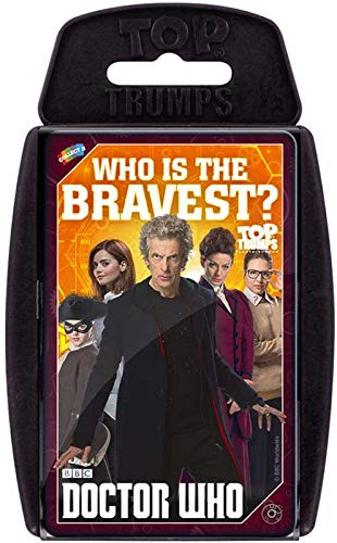 TOP TRUMPS - DR WHO 9 Perfect for Indoors Travelling Camping and Holidays