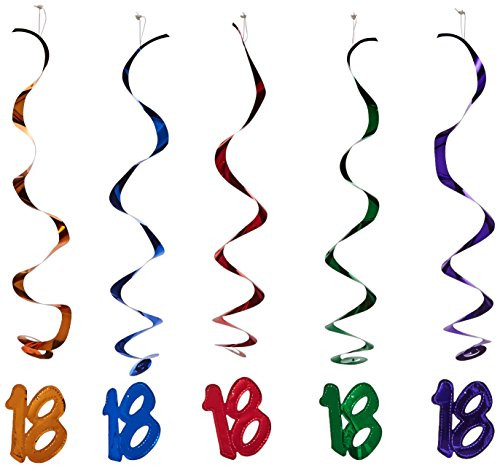 18 Whirls (asstd colors) (5/Pkg)