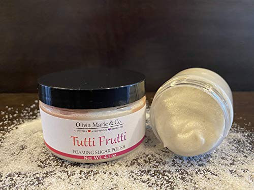 Tutti Frutti - Whipped Foaming Sugar Body Scrub Polish - Spa Gift - Gift for Her - Bridal Gift