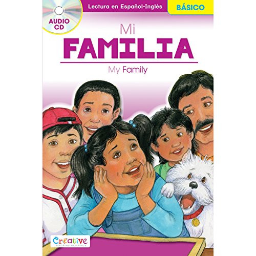 Pbs Publishing Creative Teaching Materials Spanish-English Book with CD-My Family Transparent