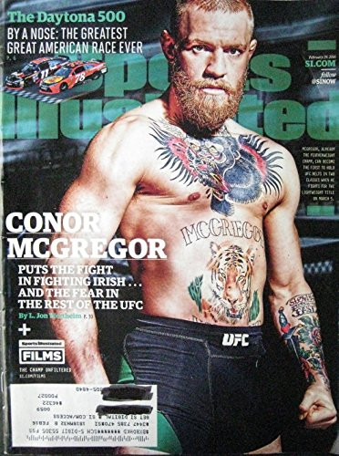 Sports Illustrated Magazine  February 29. 2016 - Cover  Conor McGregor