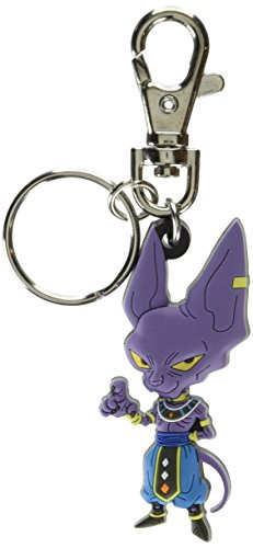 Great Eastern Dragon Ball Super SD Beerus GE-85464 Pvc Keychain