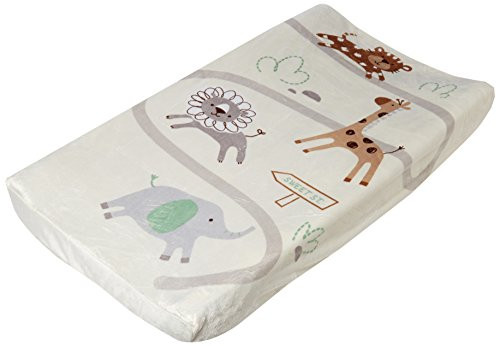 Summer Ultra Plush Change Pad Cover Safari