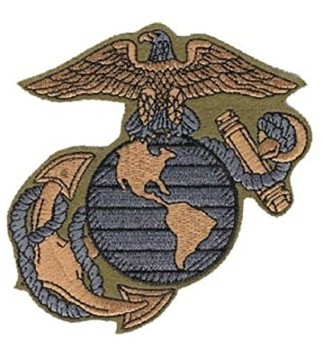 U.S. Marine Corps Globe & Anchor 4" Embroidered Patch