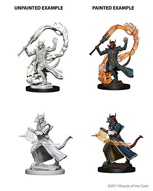 Dungeons And Dragons: Nolzur's Marvelous Unpainted Miniatures - Tiefling Male Sorcerer Dungeons And Dragons: Nolzur's Marvelous Unpainted Miniatures - Tiefling Male Sorcerer