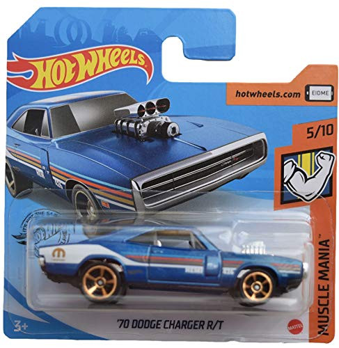 Hot Wheels  70 Dodge Charger R T Muscle Mania  Short Card