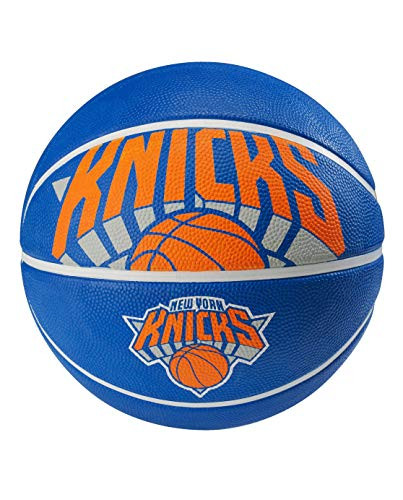 Spalding NBA New York Knicks Courtside Rubber Basketball  Size 7
