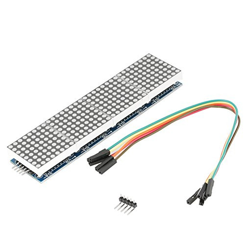 ?2021 New Year s Special?Taidda Dot Matrix Module Dot Matrix Module Controller 4 in 1 MAX7219 LED Dot Matrix Display Driver Control Microcontroller Module MCU DIY Kit