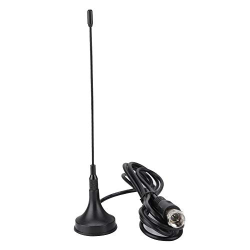 Yoidesu TV Antenna 1.5m F 12cm Rod DVB-T Suction Cup Antenna Wireless TV Antenna Indoor TV Antenna UHF VHF Dual Frequency Reception