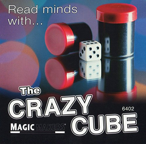 Magic Makers The Crazy Cube Magic Trick - Easy Mind Reading Effect
