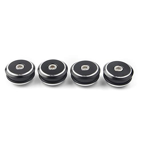 Three T 4 Pcs Motorcycle Body Frame Hole Plugs Decor Compatible with Ducati 899 Panigale 2014-2015 959 Panigale 2016-2018 1199 Panigale S 2012-2015 1299 Panigale S 2015-2017 Black
