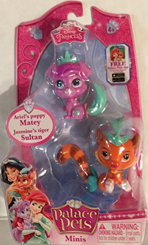 Disney Princess Palace Pets, Minis, Ariel's Puppy Matey and Jasmine's Tiger Sultan