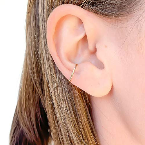 14K Gold Filled Conch Ear Cuff Non Piercing