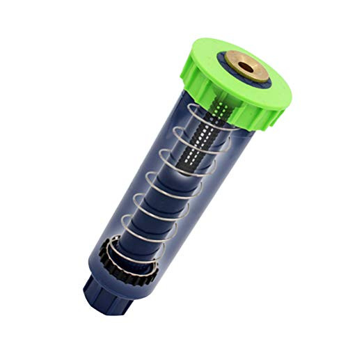 Yardwe 180 Degree Adjustable Plastic Pop-Up Sprinklers with Brass Nozzle Irrigation Garden Watering Cooling Nozzle for Lawn Yard Garden Planter Beds