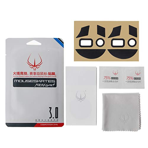 Sara-u 2 Sets Hotline Games Mouse Feet Mouse Skates for Razer Naga 2014 Naga Hex V2