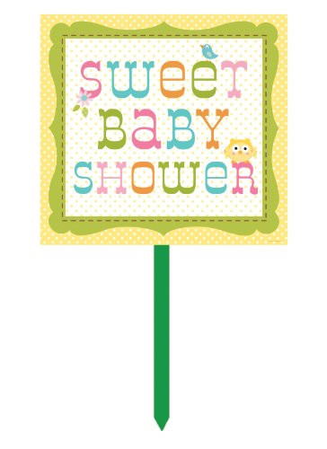Plastic Yard Sign Happi Tree Sweet Baby