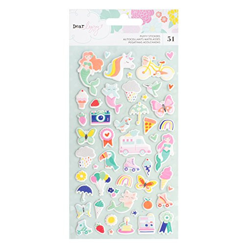 Dear Lizzy 346492 51 Piece Stay Colorful Stickers