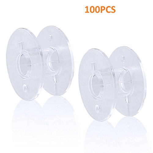 Bluesky 50 ,100pcs SA156 Sewing Machine Bobbins for Brother (100) Bluesky 50 ,100pcs SA156 Sewing Machine Bobbins for Brother (100)