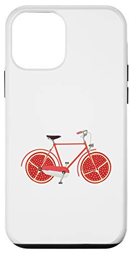 iPhone 12 mini Cycling Biking Bicycle Bike Cyclist Pomegranate Wheels Gift Case