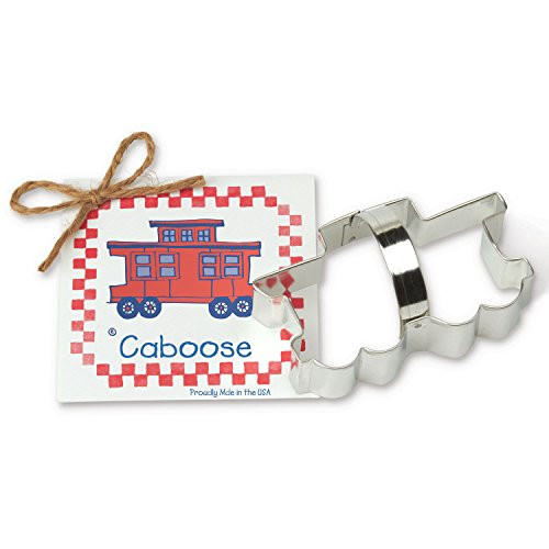 Caboose Cookie and Fondant Cutter - Ann Clark - 4.3 Inches - US Tin Plated Steel