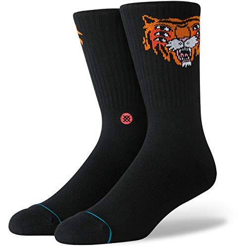 STANCE Men s Cavolo Tiger Crew Socks Black Large
